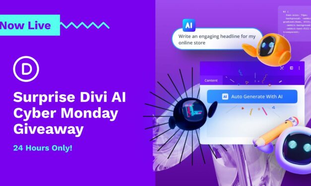 🔥 Exclusive 24-Hour Divi AI Giveaway Surprise!