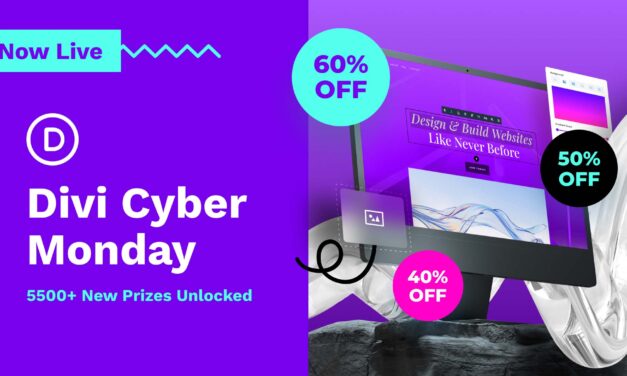 Celebrate with the Divi Cyber Monday Deal: Unveiling Exciting New Rewards!