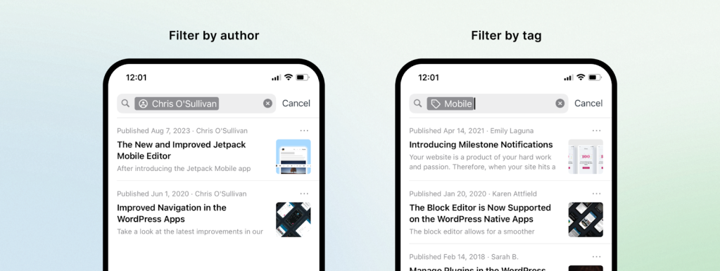 1701719682 979 Improved WordPress Experience with the Updated Jetpack Mobile App