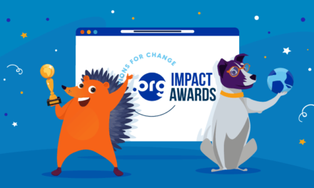 The victorious candidates of the 2023 .ORG Impact Awards