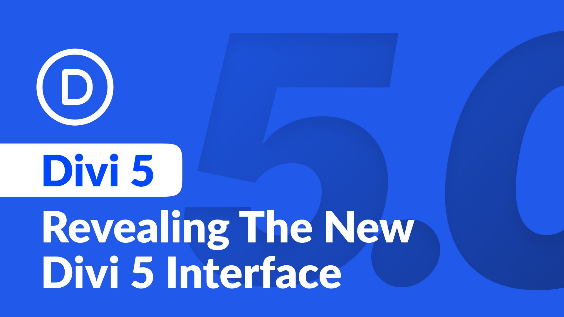 Unveiling the New Divi 5 User Interface