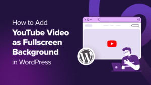 add YouTube video as fullscreen background in WordPress Facebook