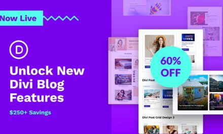 🎁 Access New Features On Divi Blog and Save More Than $220