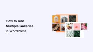 how to add multiple gallaries in wordpress facebook